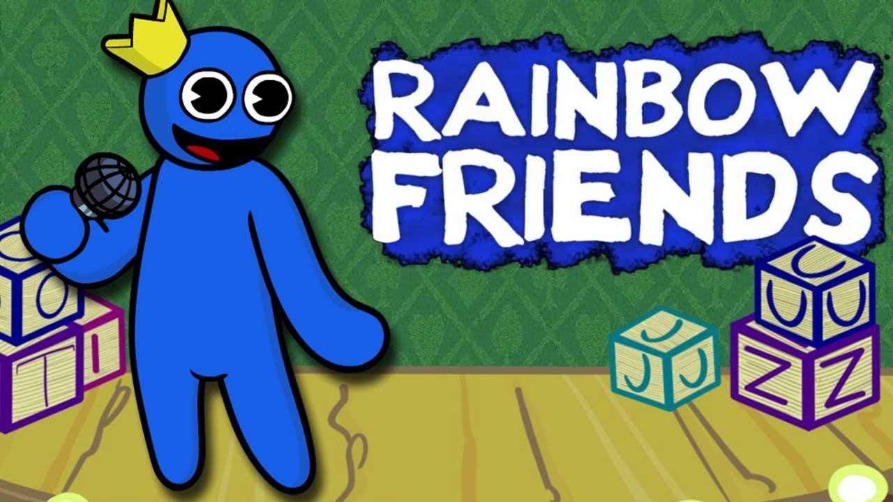 FNF Rainbow Friends Green Vs Green Sings Friends To Your End song